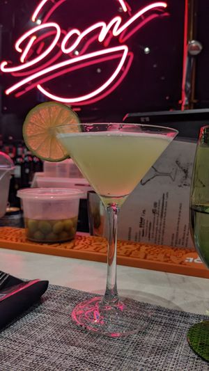 Mocktail Lino verde at Don Vegan in Quebec