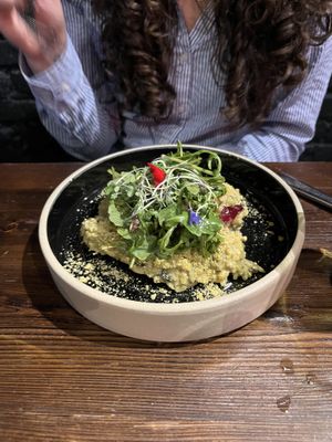 Mushroom risotto   at Don Vegan in Quebec