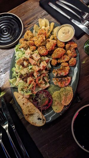 Antipasto pour deux at Don Vegan in Quebec