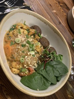 Curry masala  at Don Vegan in Quebec