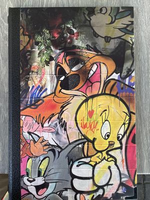 Menu cover  at Don Vegan in Quebec