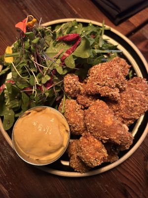 Panko cauliflowerr  at Don Vegan in Quebec