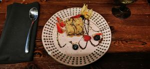 Dessert croustade at Don Vegan in Quebec