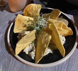 Spinach and artichoke dip   at Don Vegan in Quebec