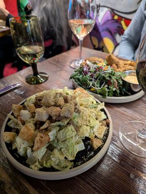 Cesar salad at Don Vegan in Quebec