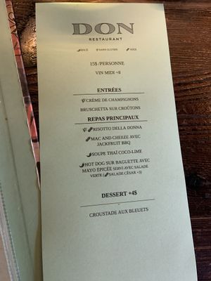   at Don Vegan in Quebec