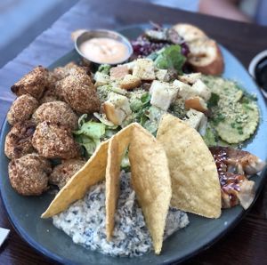 Antipasto   at Don Vegan in Quebec