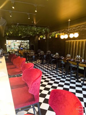 Inside at Don Vegan in Quebec