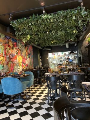 Interior at Don Vegan in Quebec