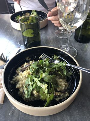 Risotto aux champignons :) at Don Vegan in Quebec