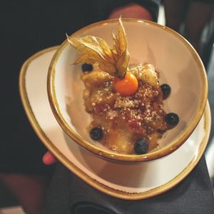 Pouding chômeur vegan at Don Vegan in Quebec