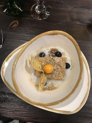 Poor man’s pudding  at Don Vegan in Quebec