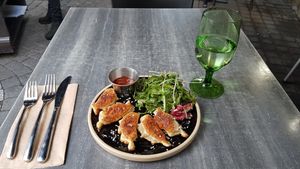 Dumplings  at Don Vegan in Quebec