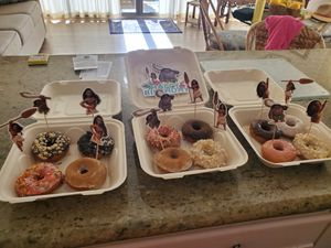 Dozen chefs choice at Maui Ono Donuts in Kihei