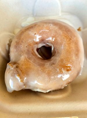Vanilla (original) donut at Maui Ono Donuts in Kihei