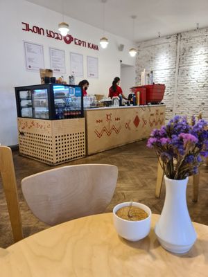 Inside at Erti Kava in Tbilisi