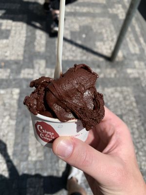 Dark chocolate   at Creme de la Creme - Zmrzlinový Salon  in Prague