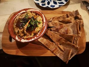 Baba Ganoush at Pernera in Patmos