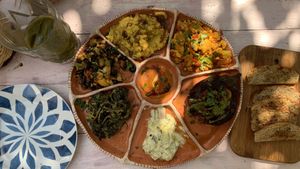 Delicious food!  at Pernera in Patmos