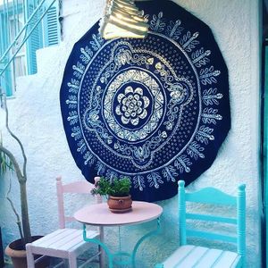 In the garden of the vegan restaurant- coffee shop at Pernera in Patmos