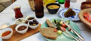 Breakfast 😍 at Pernera in Patmos