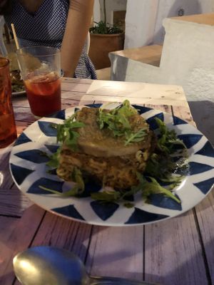 Pastichio at Pernera in Patmos