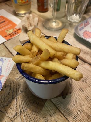 Fries  at BrewDog in East London