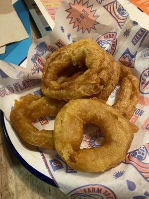 Onion Rings  at BrewDog in East London