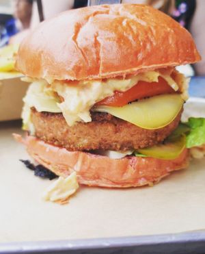 Beyond burger at BrewDog in East London