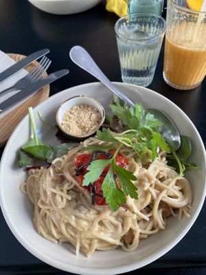 Cashew Cabonara  at Vevay Kitchen in Frankfurt