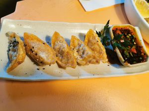 Gyozas at Vevay Kitchen in Frankfurt