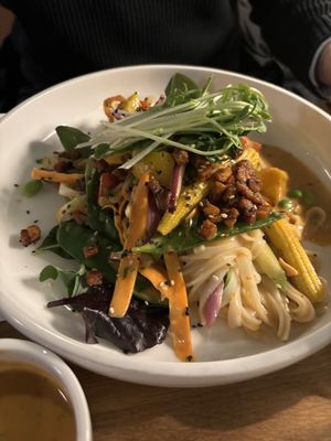 Asian noodle dish   at Vevay Kitchen in Frankfurt