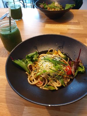 udon nudeln at Vevay Kitchen in Frankfurt