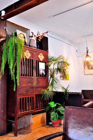 The second floor at Jiāng Shān Yì Gǎi Suǒ in Hsinchu