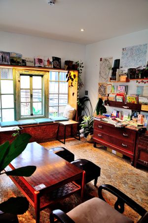 The second floor at Jiāng Shān Yì Gǎi Suǒ in Hsinchu