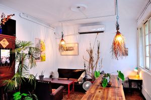 The second floor at Jiāng Shān Yì Gǎi Suǒ in Hsinchu