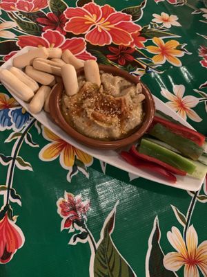 Hummus at Ay Chihuahua in Torre De La Horadada