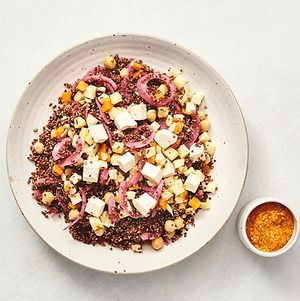 Vegan salad at Wedo - Vanløse in Copenhagen