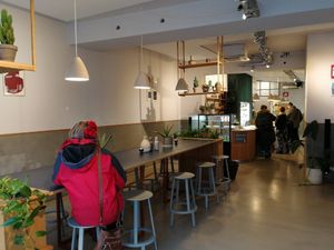 Bar seating at Wedo - Vanløse in Copenhagen