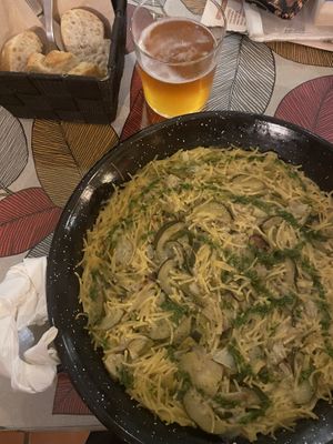 Vegan Fideuá (without alioli)    at Barrio Sur in Zaragoza