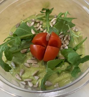 Humus with bulgur bio at Nectare 2 in Bologna