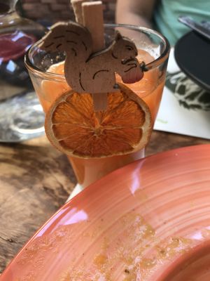 Carrot and orange 🟠 at Pandora Greenbox in Split