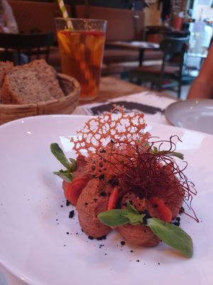 Vorspeise Tomatenbutter at Pandora Greenbox in Split