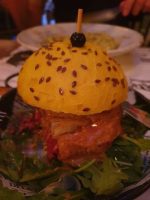 Burger at Pandora Greenbox in Split