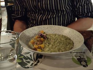 Risotto at Pandora Greenbox in Split