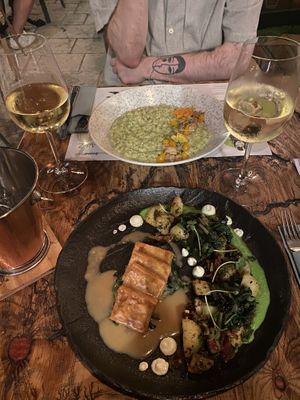 Tofu and risotto   at Pandora Greenbox in Split