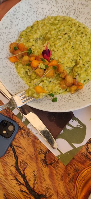 Risotto at Pandora Greenbox in Split