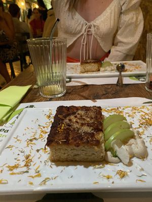 Apple dessert  at Pandora Greenbox in Split