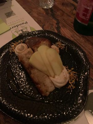 Apple cake   at Pandora Greenbox in Split