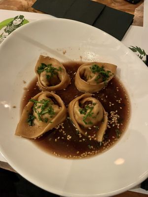 Mushroom tortellini - Appetizer  at Pandora Greenbox in Split